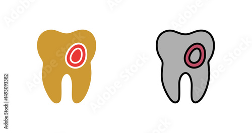 Caries Icon Design