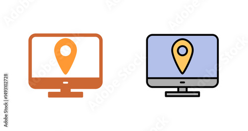 Google Map Icon Design