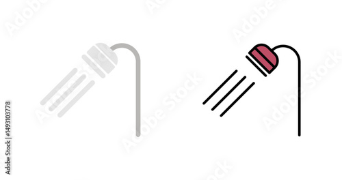 Shower Icon Design