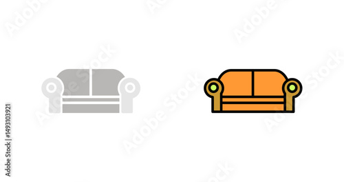 Sofa Icon Design