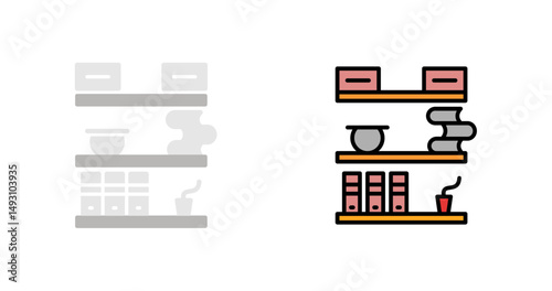 Shelf Icon Design