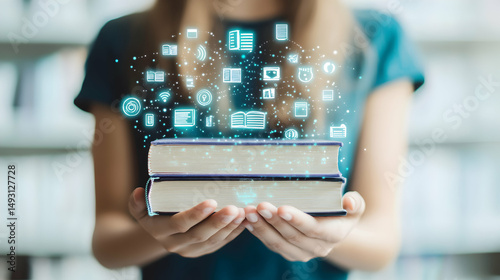 Digital Transformation and Learning Concepts Represented by Books