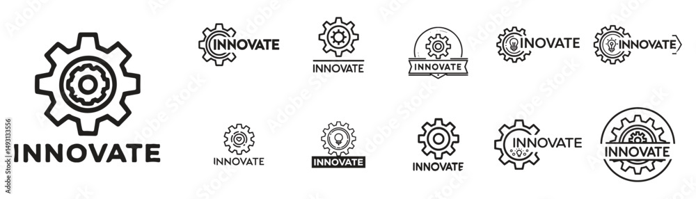 Solution & Idea Generation Logos: Solution & Idea Generation Logos: