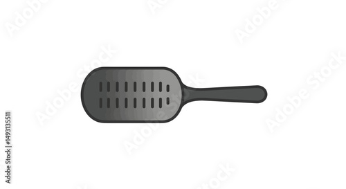Simple Grey Kitchen Colander Illustration