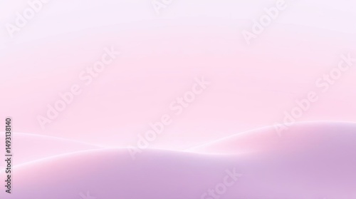 Soft pastel abstract background with flowing curves and gradient effect