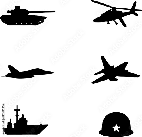 American army Guardians of Duty: Soldiers in Silhouette"