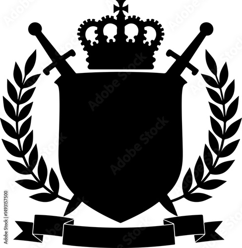 Royal Guardian Emblem" vector