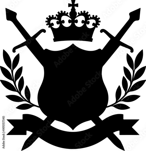 Royal Guardian Emblem" vector