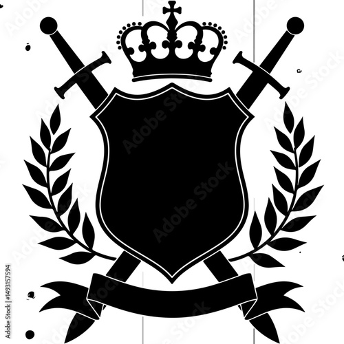 Royal Guardian Emblem" vector