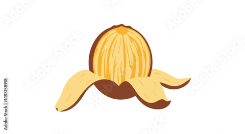 Pixelated Almond With Shell Removed