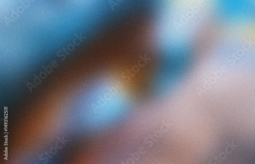 Fundo abstrato gradiente desfocado com textura. Fundo de tela, pano de fundo, proteção de tela. Arte abstrata para fundo de vídeos e trabalhos. Ilustração para banner, cartaz, cartão flyer. Photoshop.