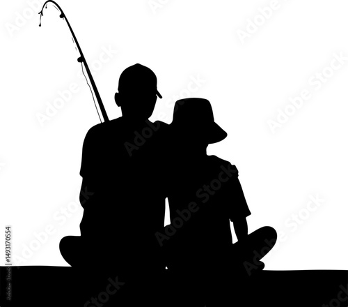 Silhouette of Gondolier on Boat

