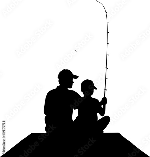 Silhouette of Gondolier on Boat

