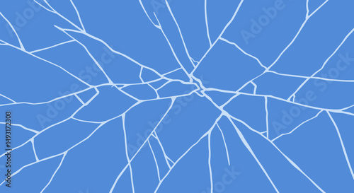 Abstract Broken Ice Pattern Background