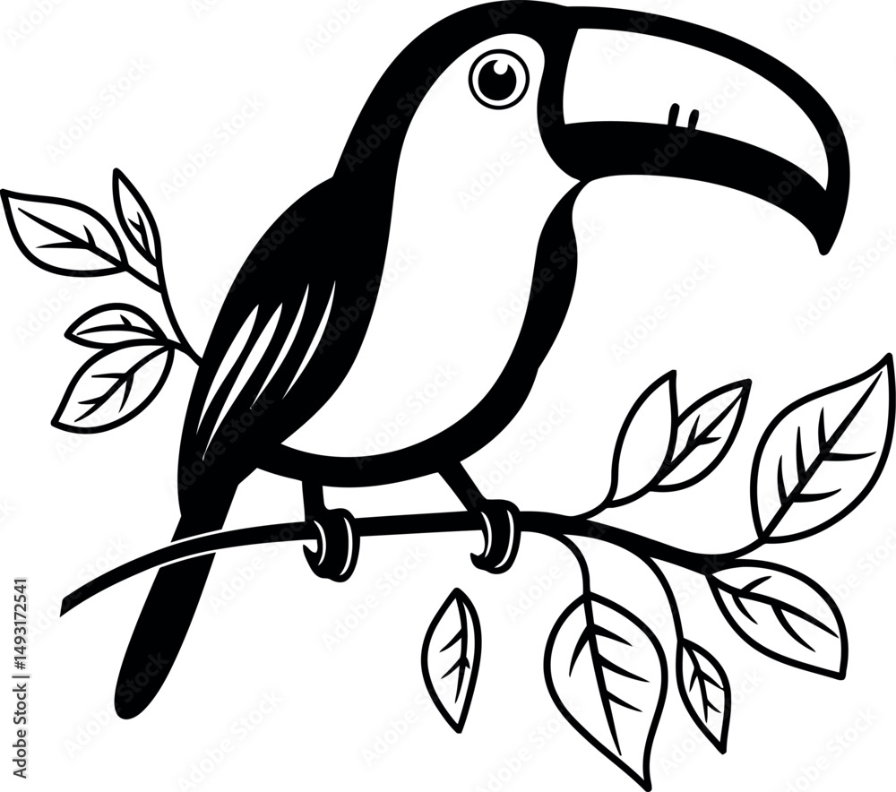 Obraz premium Graffiti bird graphic vector design