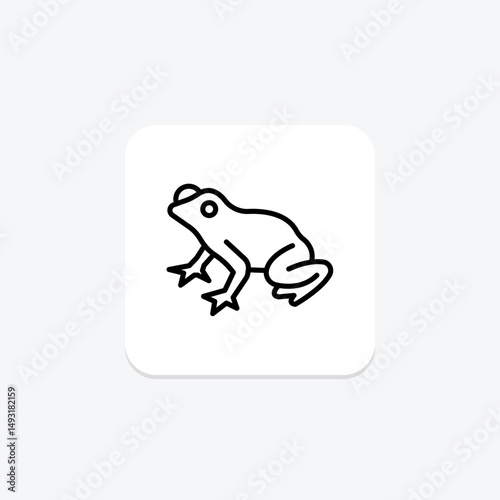 Tree Frog, vector, pixel perfect, illustrator file