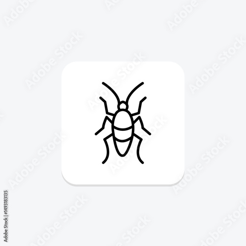 Madagascar Hiss Cockroach, vector, pixel perfect, illustrator file