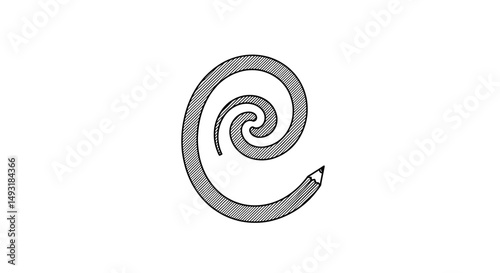 Intricate Spiral Design