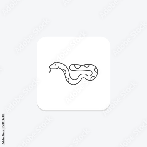 Boa Constrictor, vector, pixel perfect, illustrator file