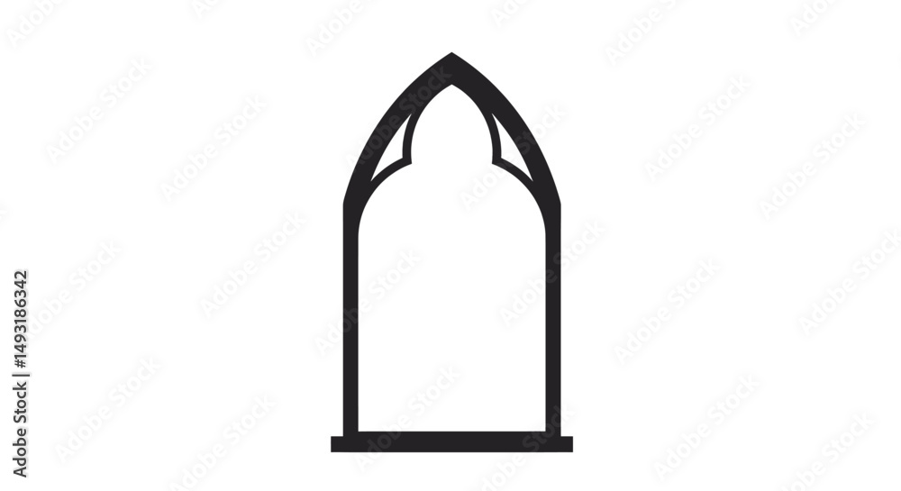 Simple Pointed Arch Architectural Design Simple Pointed Arch Architectural Design