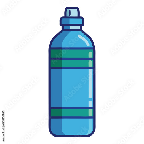 bottle vector image on white background