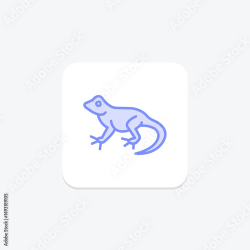 Frilled Lizard, vector, pixel perfect, illustrator file