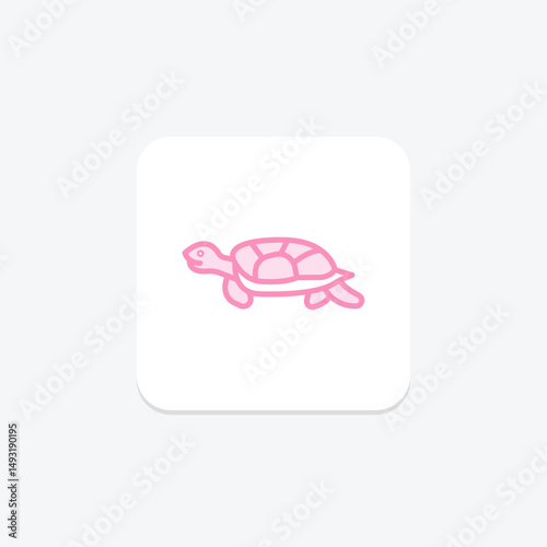Mud Turtle, vector, pixel perfect, illustrator file