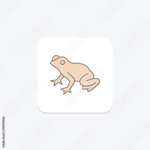 Tree Frog, vector, pixel perfect, illustrator file