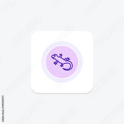 Crested Gecko, vector, pixel perfect, illustrator file