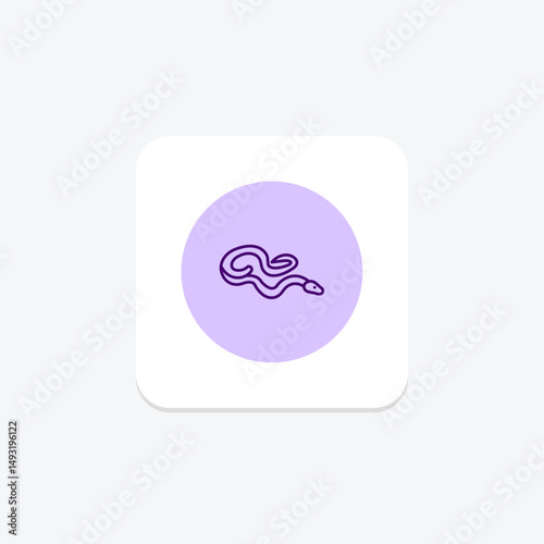 Red Tailed Boa, vector, pixel perfect, illustrator file