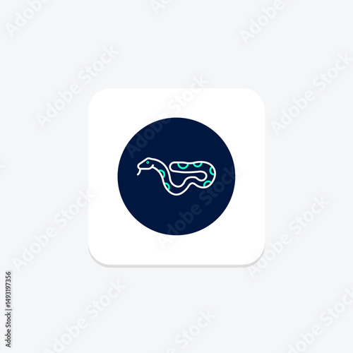 Boa Constrictor, vector, pixel perfect, illustrator file