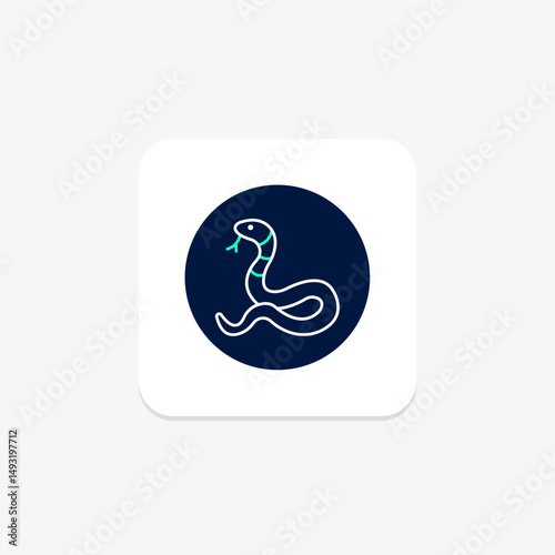 Hognose Snake, vector, pixel perfect, illustrator file