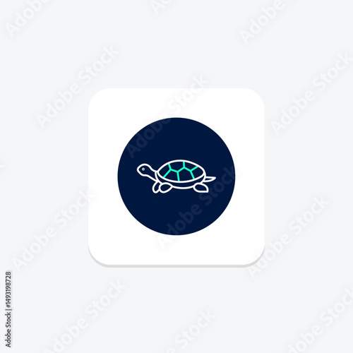 Diamondback Terrapin, vector, pixel perfect, illustrator file