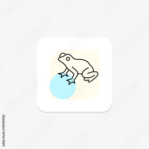 Tree Frog, vector, pixel perfect, illustrator file