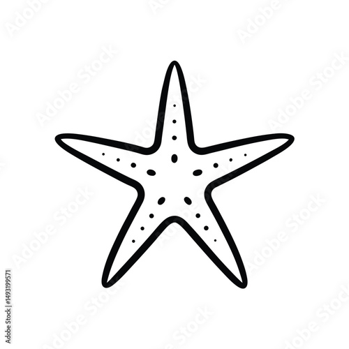 vector illustration of a star