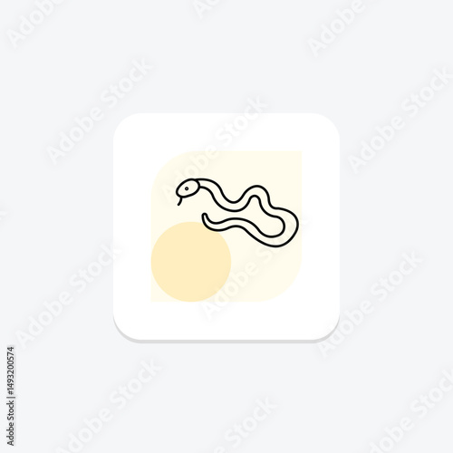 Eyelash Viper, vector, pixel perfect, illustrator file