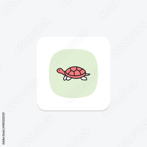 Diamondback Terrapin, vector, pixel perfect, illustrator file
