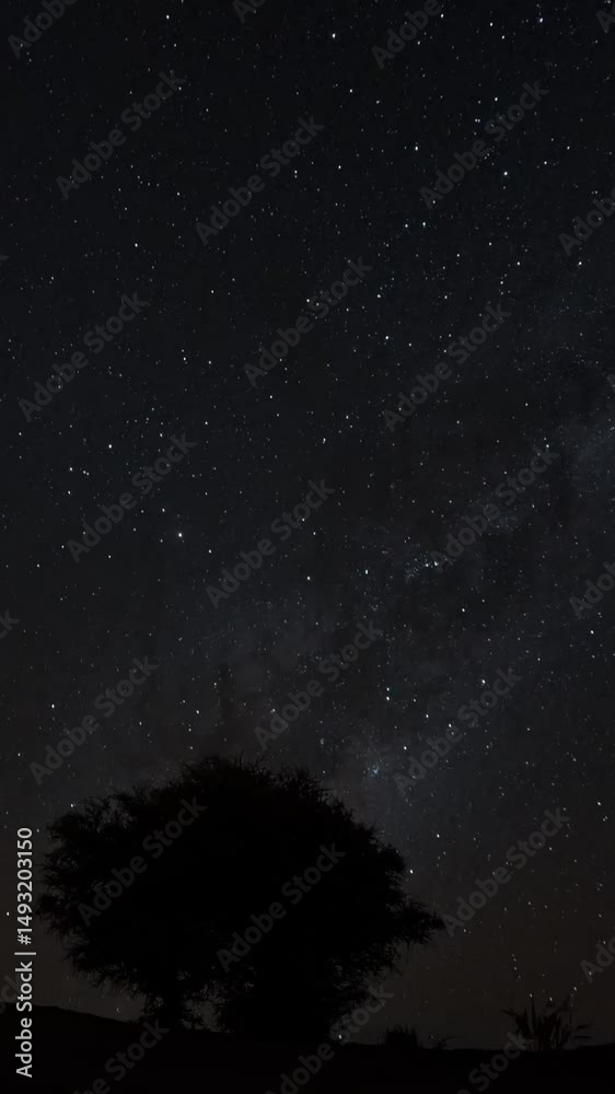 Milky Way 4k video taken from the Atacama Desert