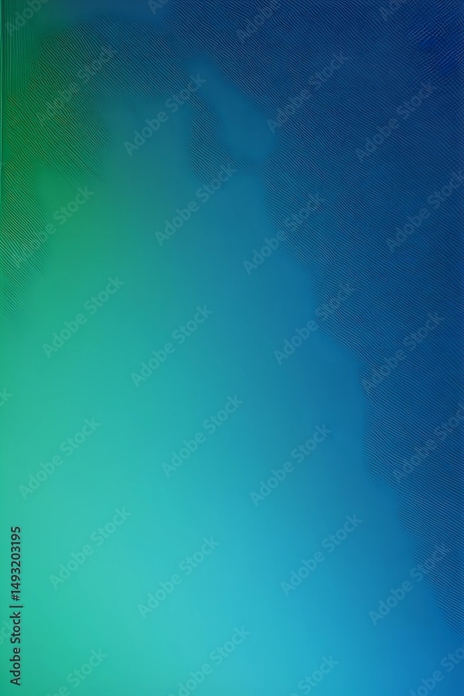 Obraz premium Abstract Blue and Green Gradient Background with Smooth Blend and Minimalist Design for Digital Use