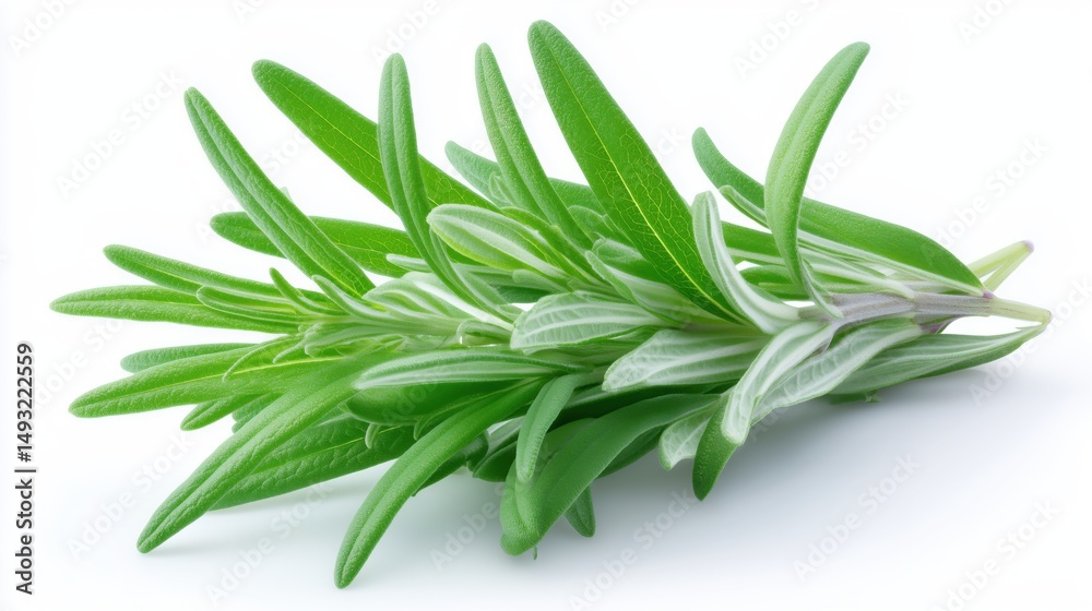 Fototapeta premium A Tarragon, isolated on white background