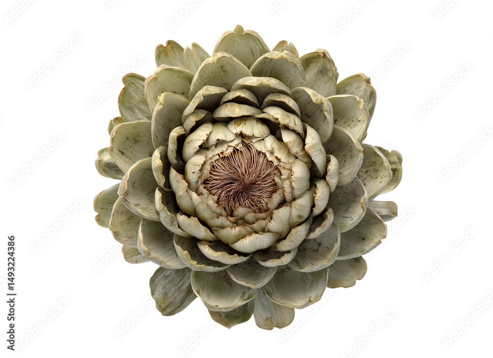 Obraz premium Hyperrealistic artichoke image