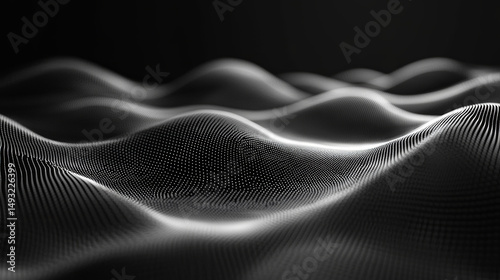 Abstract digital wave pattern (15)