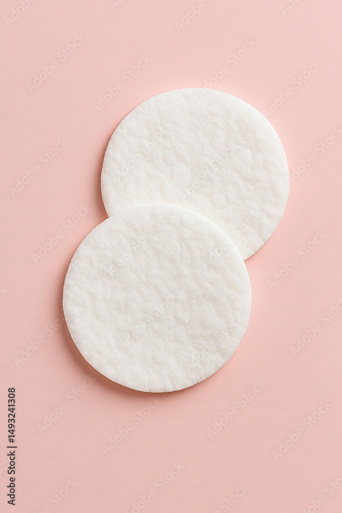 Obraz premium White cotton pads 