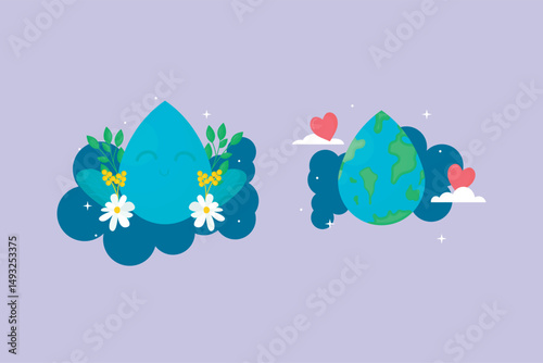 water icons Collection