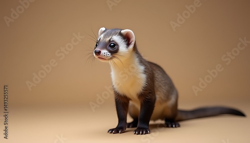 Ferret pet animal mammal weasel cute black footed ferret