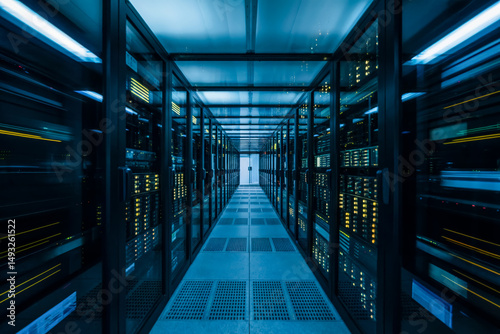 Data center server room network computing technology infrastructure