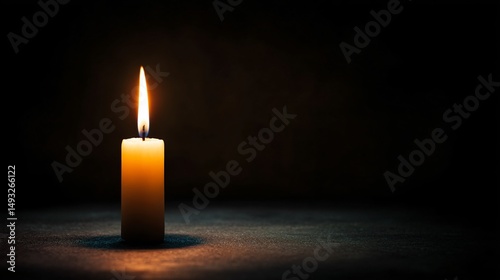 Candle lighting another candle in dark room addressing poverty emotional reflection intimate setting hopeful concept