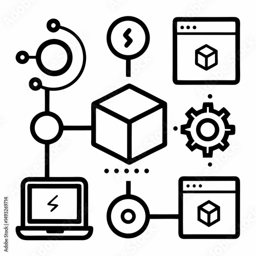 3d model data processing and network integration