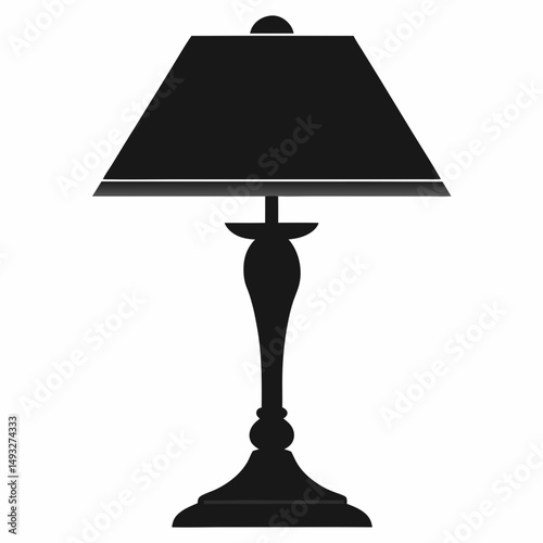 vector table lamp