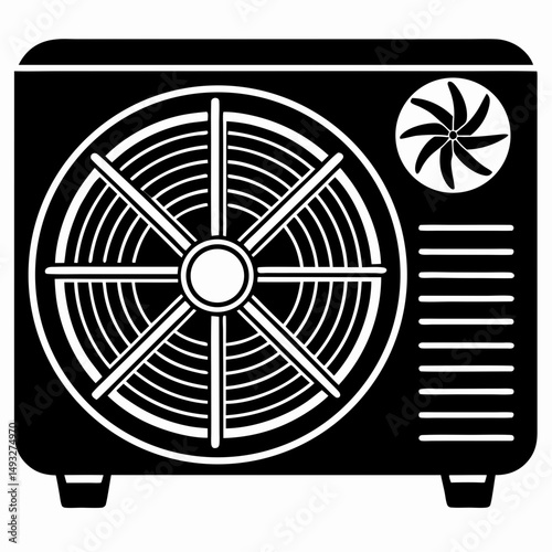 vector illustration of a set of four wheel